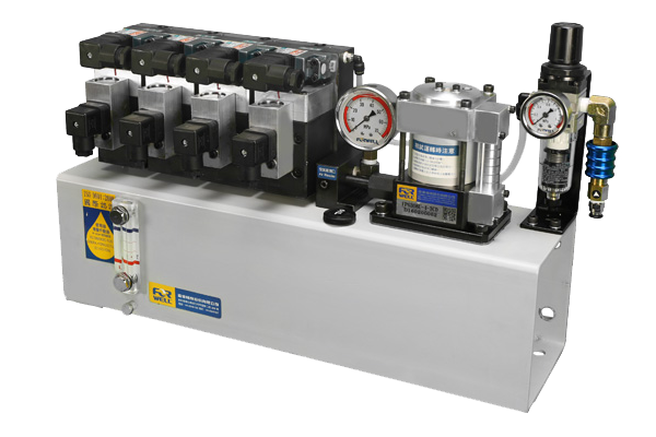 Hydraulic unit for clamping