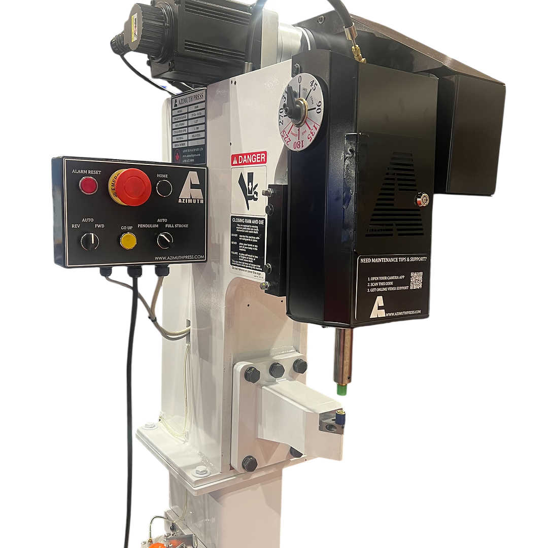 H608 GEN E swappable servo clinching press 8 inch throat