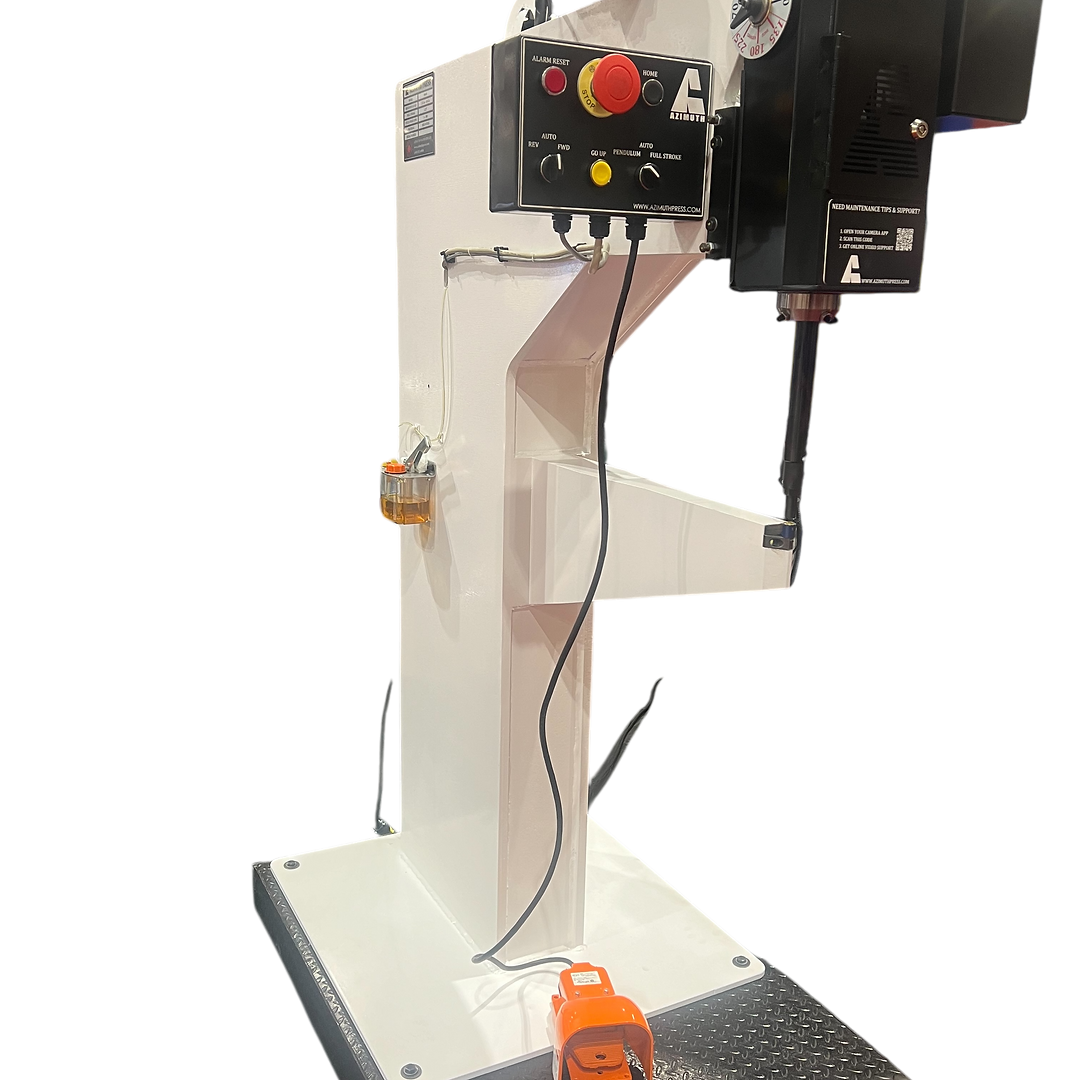 H624 GEN E servo clinching press with 24 inch deep reach