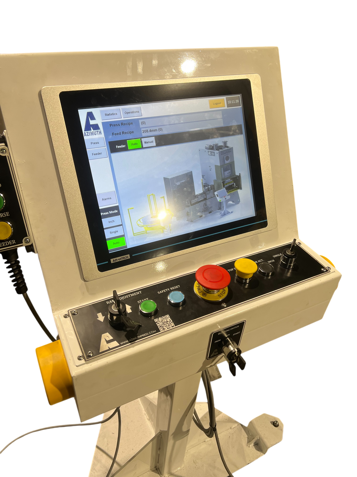 Azimuth PLC press control