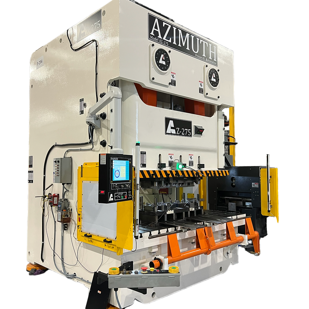 AZ2 double-point gap mechanical press by Azimuth Machinery